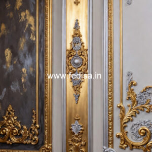 Baroque Wall Design Acrylic False Ceiling Design No-4650