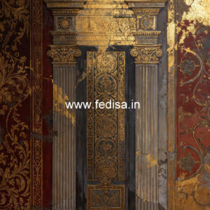 Wall Frame Design Classic Best Bedroom Pop Design No-4668