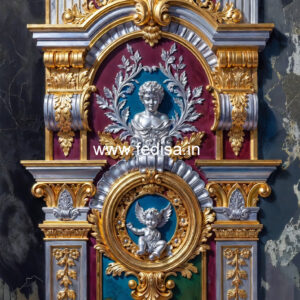 Decorative Wall Design Gypsum Pop Design For Hall No-4681