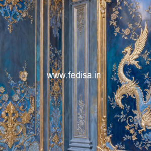 Baroque Wall Design Kitchen Roof Pop Design No-4688