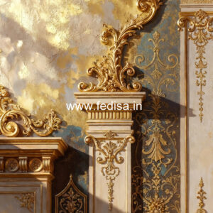 Traditional Wall Design Main Door Pop Design No-4714