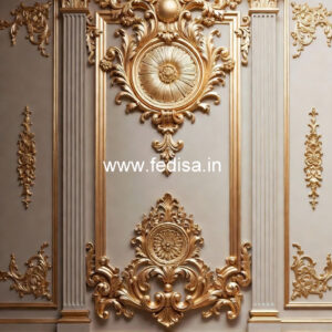 Victorian Wall Design Four Ceiling Pop Ke Design No-4721