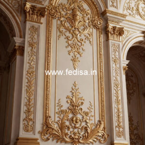 Wooden Wall Panel Design Chhat Mein Pop Ke Design No-4729