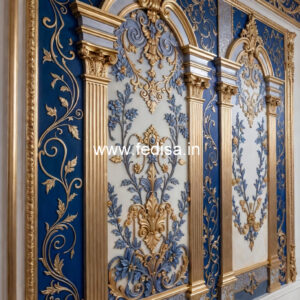 Marble Wall Design Marriage Hall False Ceiling Design No-4732