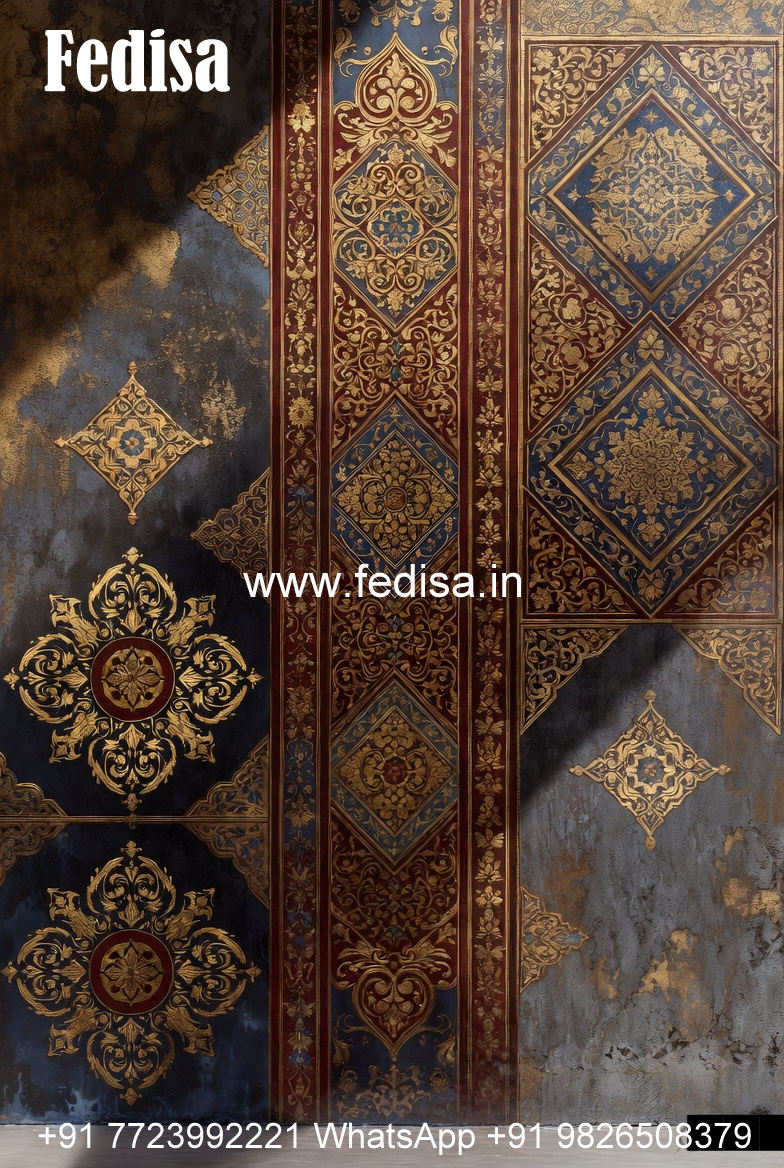 Ceiling To Wall Molding False Ceiling Design With Profile Lights No-4748