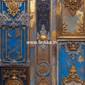 Baroque Wall Design False Ceiling Net Design No-4802