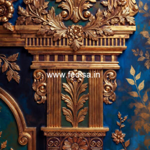 Classic Living Room Wall Design Lobby Pop Design 2026 No-4813