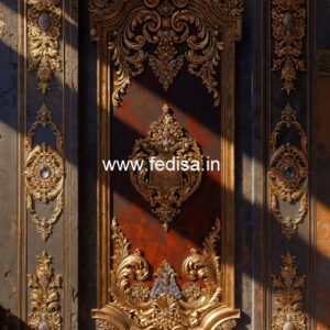 Traditional Wall Design Ceiling Drawing Room No-4828