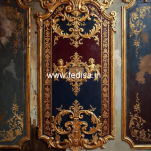 Baroque Wall Design Jali Pop Design No-4840