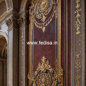 Marble Wall Design Roof Pop Color Design No-4846