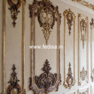 Hallway Wall Design Traditional False Ceiling 3d Design No-4892