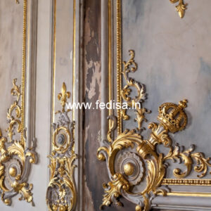 Victorian Wall Design False Ceiling Design For Big Hall No-4911