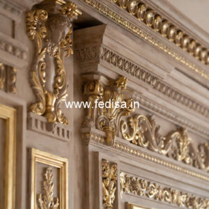 Royal Wall Design Rectangle False Ceiling No-4914