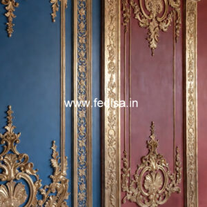 Textured Wall Finish Pop Plus Minus Design For Big Hall No-4923