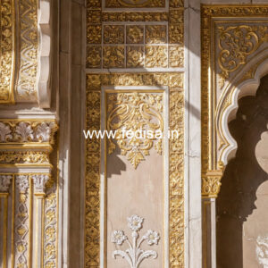 Feature Wall Classic Style Simple Pop False Ceiling Design No-4970