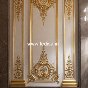 Luxury Wall Design Pop Partition Wall Design No-4983