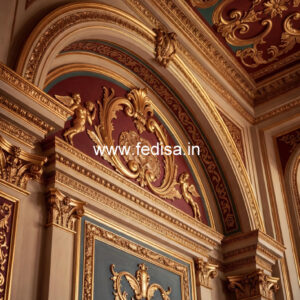 Wooden Wall Panel Design Pop Design For Front Wall No-4995