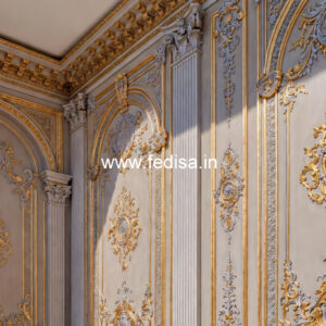 Classic Living Room Wall Design Balcony Pop Design Latest No-5003