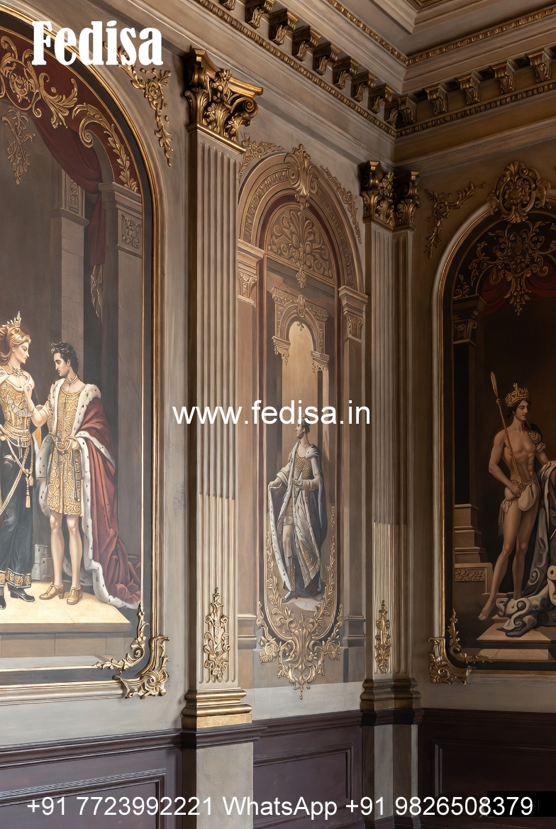 Bedroom Classic Wall Decor 2026 Ceiling Design No-5004