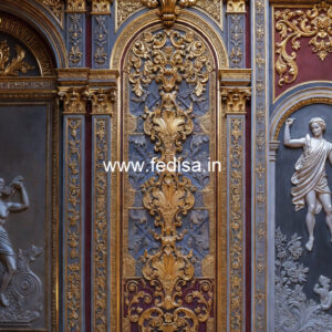 Traditional Wall Design Room Pop Color Design No-5018