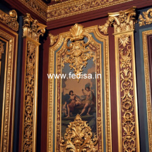 Elegant Wall Decor Simple Ceiling Corner Design No-5019