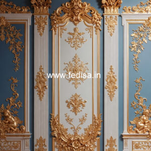 Heritage Wall Style Lobby Modern Pop Plus Minus Design No-5029