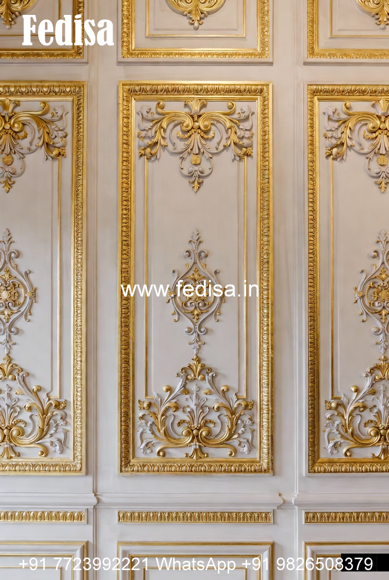 Dining Room Wall Design Classic Pop Mdf Design No-5043