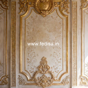 Traditional Wall Design Gypsum Sheet Ceiling Design No-5056