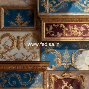 Classic Living Room Wall Design For Selig Dijain No-5079