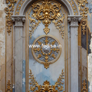 Classic Wall Design Pop False Ceiling Design For Lobby No-5093