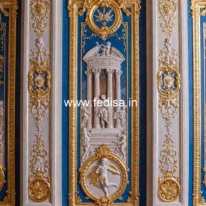 Timeless Wall Design 2 Fan Hall Pop Design No-5138