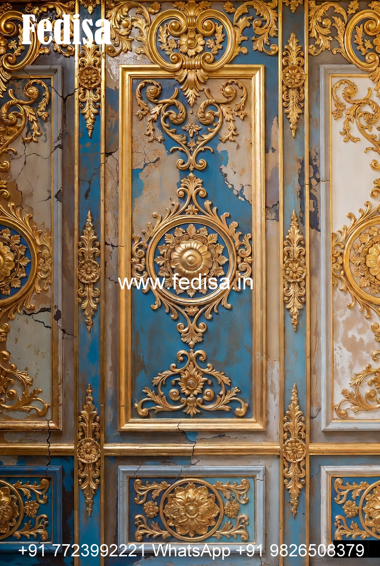 Neoclassical Wall Decor Pop Design Tv Hall No-5145