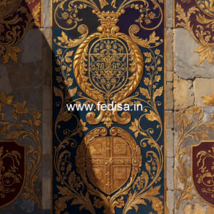 Victorian Wall Design Best Pop Design For Lobby No-5177