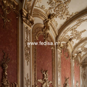 Baroque Wall Design Pop Design For Tv Unit No-5182