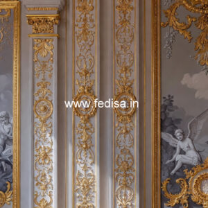 Wall Molding Design L Shape Ceiling Pop Design No-5224