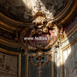 Classic Tv Wall Design Pop Roof Front Design No-5235