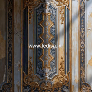 Wall Frame Design Classic Star False Ceiling Design No-5238