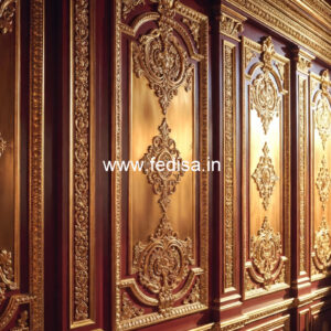 Classic Interior Walls Lobby Pop Down Ceiling Design No-5288