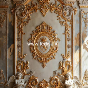 Victorian Wall Design Pillar Ceiling Design No-5329