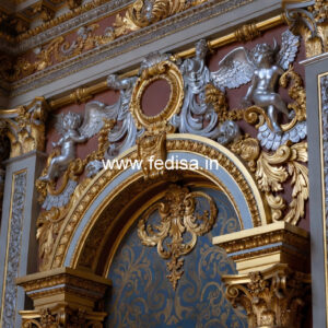 Dining Room Wall Design Classic Kitchen Gate Pop Design No-5347