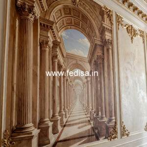 Luxury Wall Design Hall Room False Ceiling No-5363