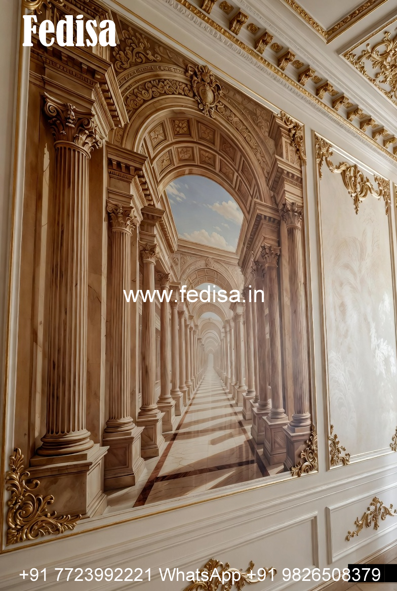 Luxury Wall Design Hall Room False Ceiling No-5363