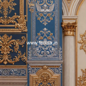 Wall Molding Design Top Pop Design For Bedroom No-5414