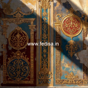 Wallpaper Classic Design Gypsum Down Ceiling Design No-5419