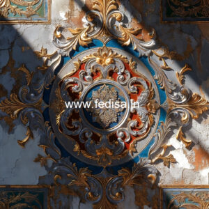 Traditional Wall Design Pop Design On Pillar No-5436