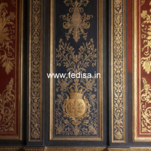 Heritage Wall Style False Ceiling With Cnc Cutting No-5447