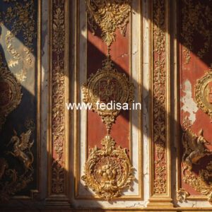 Carved Wall Panels Plaster Of Paris Corner Design No-5467