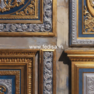 Royal Wall Design Wall Ceiling Flower Design No-5484