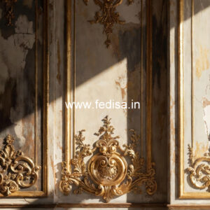 Heritage Wall Style Drawing Room Design Pop No-5485