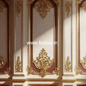 Wooden Wall Panel Design Pop Plus Minus Design For Bedroom 2026 No-5565